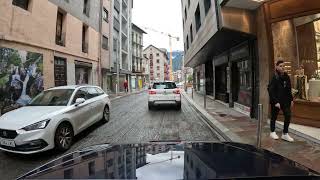 Andorra road trip in a BMW 340i