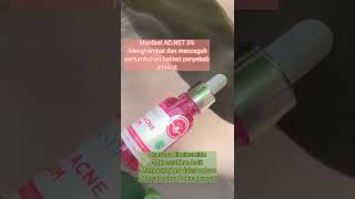 MINI REVIEW ANTI ACNE SERUM HANASUI| MEMUDARKAN JERAWAT SELAMA 3 HARI?? #shorts