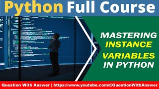 instance variables in python | python full course | python 3.9 | python latest version #python3 #new