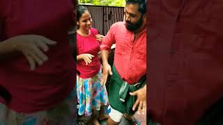 ചേട്ടൻ വേറെ ലെവൽ ആണ് 🔥രാ..രാ..വിച്ചപ്പൻ🤣 #thaadiyumpottum #shorts #trendingsong #dance #couplegoals