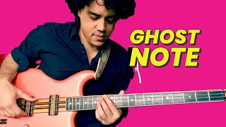 Ghost notes à la basse: l'arme secrète