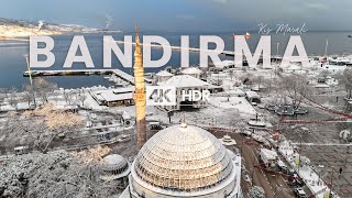 Karlar Altında Bandırma ❄️ | Muhteşem Kış Manzaraları