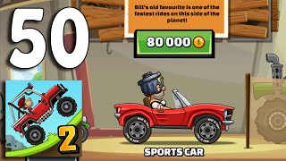 Hill Climb Racing 2 - Sports Car Unlocked - Gameplay Walkthrough Part 50 (Android, iOS)