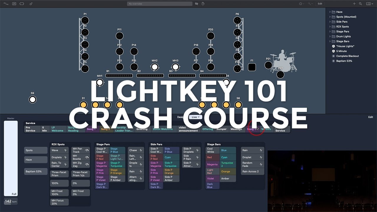 Help I M Running Lights This Week Lightkey 101 Crash Course Youtube