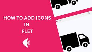 How to Add Icon Image in Flet (Python)