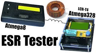 ESR Tester - самодельный / LCR-T4 (Atmega8/328)