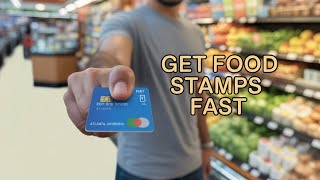 Get Food Stamps FAST in Georgia! 😲 Ultimate EBT Guide!