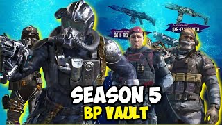 Season 5 Battle Pass Vault | All Items | Season 5 In Deep Water (2021) | COD Mobile | CODM