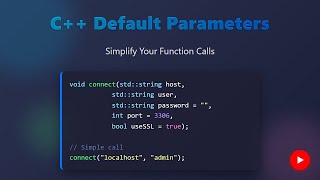 C++ Default Parameters: Simplify Function Calls for Beginners 🚀