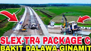 66.74KM SLEX-TR4 PACKAGE C.DALAWANG MACHINE NAG LATAG NG CEMENTO BAKIT KAYA MINAMADALI