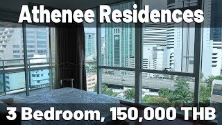 Athenee Residence 3 bedroom condominium Bangkok