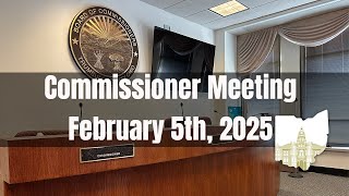 Trumbull County Commissioners Meeting February 5th 2025