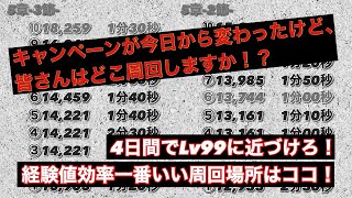 【FFBE幻影戦争】経験値2倍周回するならココ！