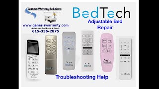 Bed Tech Adjustable Base Not Working? Troubleshooting Help.