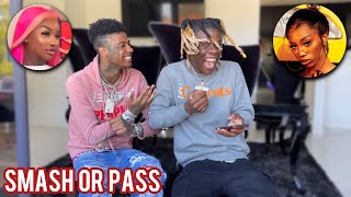 Smash or Pass with Blueface! Celebrity Edition 😍😋