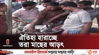 দিনে কোটি টাকার মাছ বিক্রি হলেও এখন তা নেমেছে অর্ধেকে || Manikganj | Independent TV