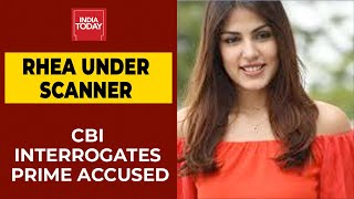 CBI Interrogates Prime Accused Rhea Chakraborty | Sushant Singh Rajput Death Case