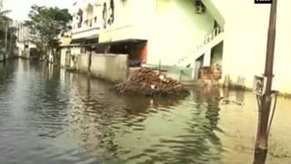 Parts of flood-hit Chennai still submerged