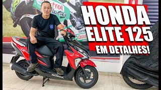 HONDA ELITE 125 2021 EM DETALHES!