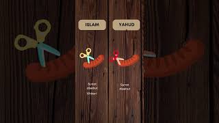 Inilah Perbedaan Agama Islam dan Yahudi #shorts