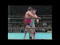 国際プロレス　 81.01.04　マイティ井上vsレオ・ロペス（ルー・テーズ杯ベルト争奪リーグ予選）