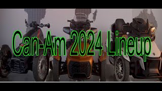 2024 Can-Am Spyder. BIG CHANGES FOR THE F3