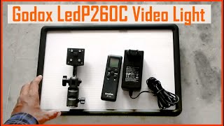 Godox LEDP260C Video Light Unboxing \u0026 Review