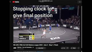 FIBA 3x3 rigged