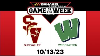 HS Football: Sun Valley @ Weddington