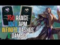 1 Million APM Lucian - Infinite Dash Reset Trick w/ 750 Range | League Arena Gameplay