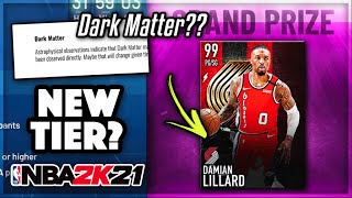 NEW CARD TIER CONFIRMED IN NBA 2K21 MyTEAM?? What Is Dark Matter In NBA 2k21??