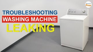 Washing Machine Leaking - TOP 6 Reasons & Fixes - LG, Samsung & others