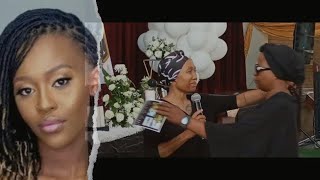 What happened between Dineo Ranaka and Manaka Ranaka at the funeral of Katlego Ranaka is very sad