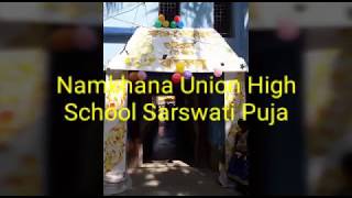 Saraswati Puja in Namkhana Union High School(H.S)