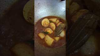 Egg Curry Recipe ।।#bengali #recipe #cooking #food #video #home #kitchen #youtubeshorts ।।