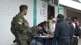 Voting begins in Toacaso as Ecuador chooses next president | AFP