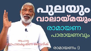 പുല വാലായ്മകൾ രാമായണ പാരായണത്തെ ബാധിക്കുമോ ? ആചാര്യ ഗോപാലകൃഷ്ണ വൈദിക്