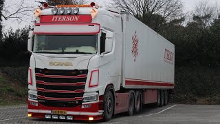 Truckspotting in Haselünne Part 7 | Horns, Lights and more | Iterson, Jan Van der Meer and more