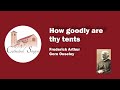 Ouseley: How goodly are thy tents