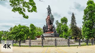 🇷🇺 🏛️ Walking in Krasnodar, Russia 4K 60fps | Прогулка по Краснодару 4K 60 fps