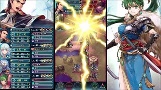 【FEH】烈雷攻め立てラインハルトと踊り子で リン アビサルをクリア【伝承英雄戦】