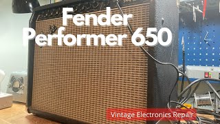 Fender Performer 650 - the 1990s hybrid.