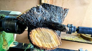 Amazing A New Design Wood Turning:  DIY Wood Project: Handmade A Wooden Skills