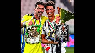 Buffon X Ronaldo's 🐐 ☠️ #eafc25 #fifa #eafc24  #eafcmobile #fifamobile #shorts