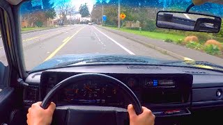 1987 Volvo 240 GL - POV Sunday Drive