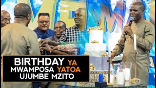 MTUME BONIFACE  MWAMPOSA ATOA UJUMBE  HUU SIKU YA KUMBUKIZI YA KUZALIWA KWAKE.