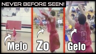 Never Before Seen Footage! LaMelo Ball, Lonzo Ball, and Gelo Ball Playing W/ Lavar Ball Coaching!