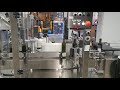 Bottle filling line for wine or spirits