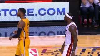 Paul George/ LeBron James Incredible Playoff Moment From All Angles