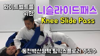 화이트벨트를 위한 니슬라이드패스 [동천백산평택 팀익스플로러 주짓수]